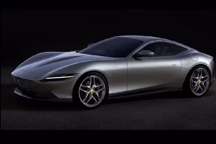 Roma trang bị cánh gió phía sau chủ động cho phép cung cấp lực ép xuống mặt đường với trọng lượng 95 kg ở vận tốc 250 km/h, nhiều hơn so với Portofino.