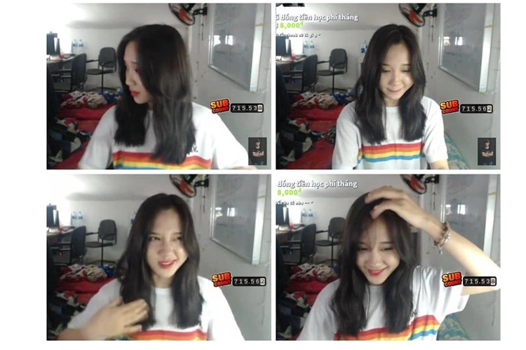 Ngay trong buổi đầu lên sóng, Mina đã khiến các học trò phải phát cuồng vì biểu cảm nhí nhảnh, dễ thương của mình. Bên cạnh đó, "tân binh" của làng streamer cũng thể hiện giọng hát ngọt ngào.