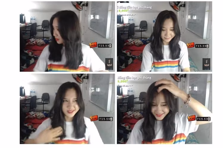 Ngay trong buổi đầu lên sóng, Mina đã khiến các học trò phải phát cuồng vì biểu cảm nhí nhảnh, dễ thương của mình. Bên cạnh đó, "tân binh" của làng streamer cũng thể hiện giọng hát ngọt ngào.