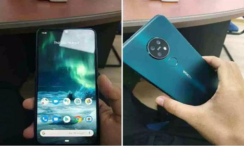 Nokia 7.2 lo dien tai Viet Nam - 3 camera sau trong vong tron