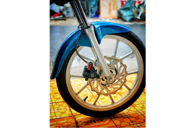 Bộ mâm Daytona này làm nên sắc đẹp hoàn hảo cho con xe mang giá trị liên thành này.