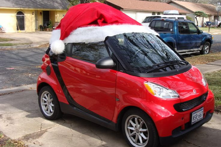 Một ý tưởng hay về một chiếc mũ xinh xắn cho những chiếc city car nhỏ gọn