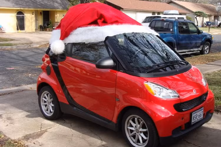 Một ý tưởng hay về một chiếc mũ xinh xắn cho những chiếc city car nhỏ gọn