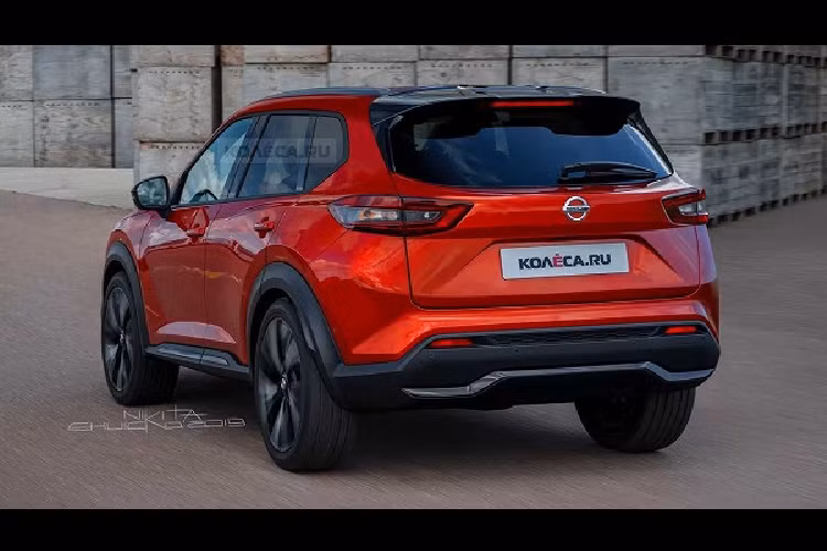 Nissan X-Trail thế hệ mới hứa hẹn sẽ có ngoại thất thay đổi theo phong cách thiết kế của Juke. Nổi bật chính là phần đầu V-motion với cụm đèn mới lạ. Cặp đèn LED chạy ban ngày mỏng dẹp nằm ở trên. 