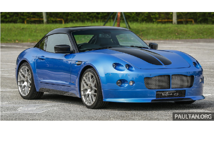 Mẫu xe này dài 4.555 mm, rộng 1.950 mm và trục cơ sở dài 2.620 mm. Với số đo này, Bufori CS dài hơn 36 mm và rộng hơn 98 mm so với Porsche 911 thế hệ mới nhất. Điều này mang đến tỷ lệ phân bổ tốt hơn cho CS. Với mong muốn tạo nên chiếc GT, Bufori đã kéo dài phần đầu của CS thêm 350 mm so với bản thảo trước đây. Bản vẽ đầu tiên của chiếc Bufori CS đã ra đời cách đây 10 năm.