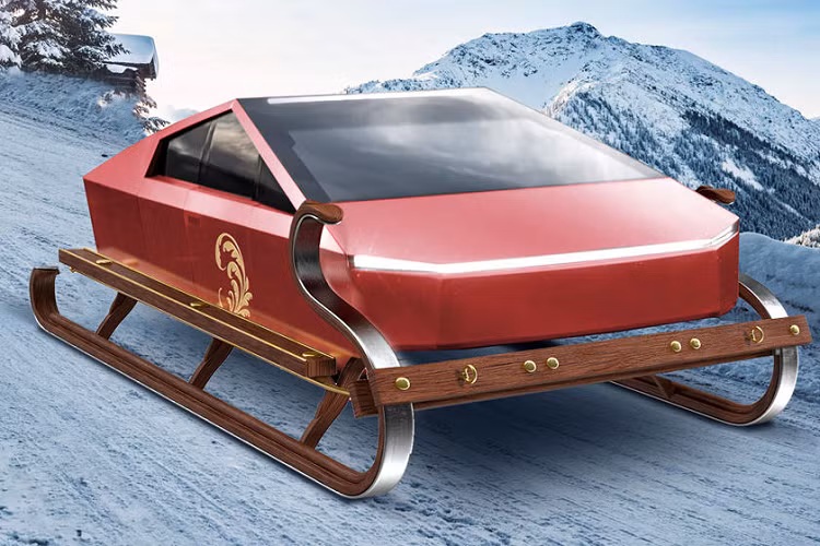 1. Sản phẩm dành cho nghỉ lễ của Dodge Dodge yêu thích không khí lễ hội, đặc biệt là Giáng sinh. Năm ngoái, công ty này thậm chí còn cho ra mắt một chiếc xe ôtô trượt tuyết của ông già Noel dựa trên chiếc Challenger Hellcat Redeye. Chiếc xe trượt tuyết lấy cảm hứng từ Hellcat với logo hình gạc tuần lộc ở thân xe. Thiết kế gạc tuần lộc còn xuất hiện trên một số sản phẩm của Dodge trong dịp lễ như một áo phông giá 17,95 USD, áo len giá 69,95 USD hay quần nam giá 36,95 USD.