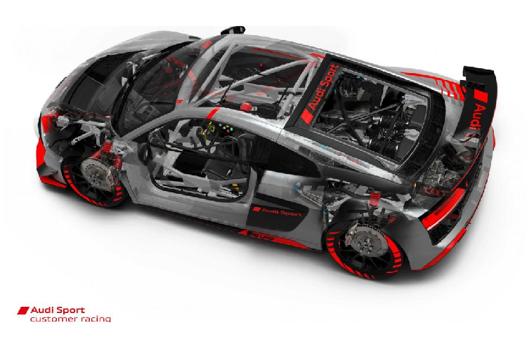 Ở bản đua, xe được thêm vào một số chi tiết đua như cản trước mới, cản sau với ống xả được đặt giữa, khuếch tán lớn bên dưới và cánh gió.