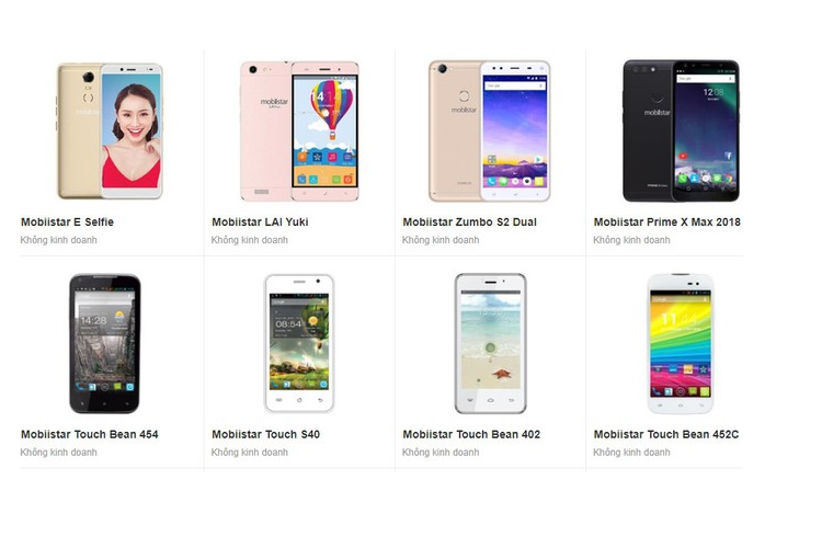 Dien thoai Viet Mobiistar bien mat khoi cac chuoi cua hang