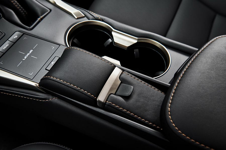 Đặc biệt nhiều chi tiết màu đồng, bao gồm những đường chỉ khâu màu đồng trên ghế, táp-lô, bảng điều khiển trung tâm, cửa, thảm sàn..