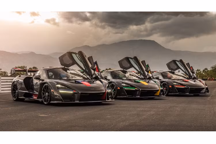 Khác với những chiếc Senna khác, ba chiếc Senna này là XP, tức “Experimental Prototype”, nguyên mẫu thử nghiệm, là những chiếc xe được Mclaren sử dụng trong quá trình phát triển sản phẩm của mình. Bằng cách nào đó, đại lý này đã thuyết phục được Mclaren giao cho họ ba trong số những chiếc Senna đặc biệt này.