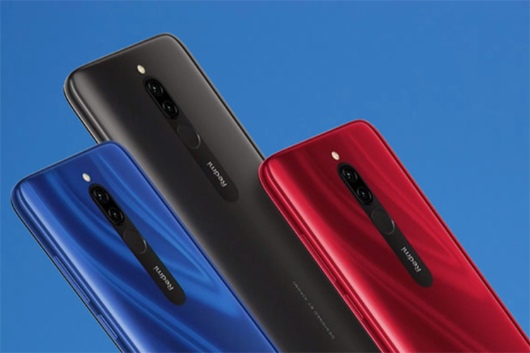 Camera selfie của Redmi 8 có độ phân giải 8 MP, tích hợp AI cũng nhiều chế độ làm đẹp.