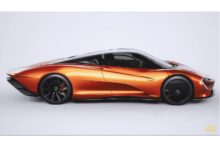 Ở ngoại thất, chiếc Mclaren Speedtail của Manny Khoshbin sẽ được khoác lên mình bộ cánh màu cam ánh kim đẹp mắt. Màu sơn này được thử riêng với tên gọi Manny Liquid Orange được bộ phận MSO pha riêng theo yêu cầu của doanh nhân này.
