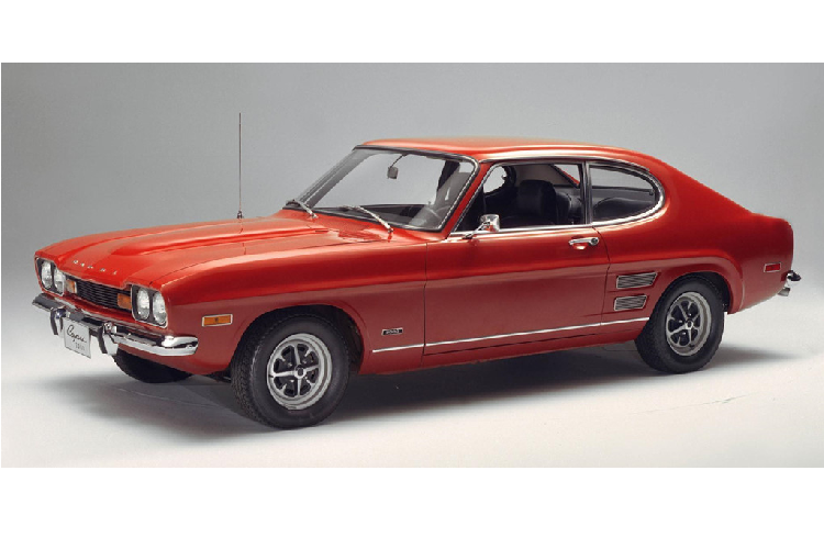 Là phiên bản châu Âu của Mustang nên Capri cũng "yếu" hơn đôi chút. Capri chỉ được trang bị các phiên bản động cơ V6 (động cơ Essex và Cologne), động cơ V4 Taunus và động cơ I4 Kent. 