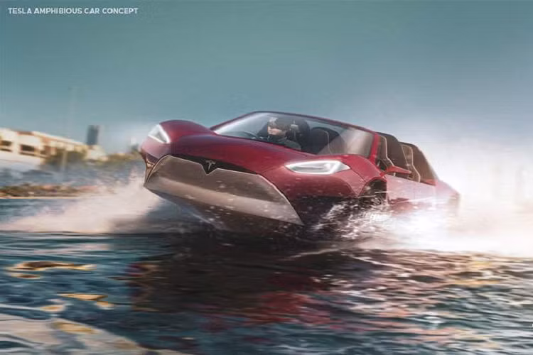 Chúng ta biết rằng Musk đã mua chiếc xe tàu ngầm Lotus Esprit từ bộ phim “The Spy Who Loved Me” với giá 866.000 USD. Trong quá khứ, ông ấy đã nói Tesla sẽ làm một chiếc xe lưỡng cư, nhưng điều đó dường như là quá xa vời vào lúc này.