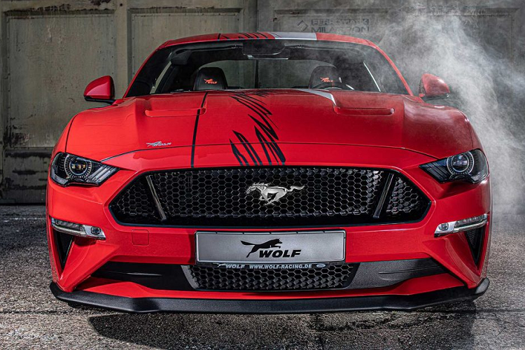 Được phát triển dựa trên nền tảng của mẫu xe Ford Mustang GT dành cho thị trường Châu Âu, Wolf Racing đã trang bị thêm cho động cơ V8 5 lít của xe bộ siêu nạp đến từ Edelbrock.