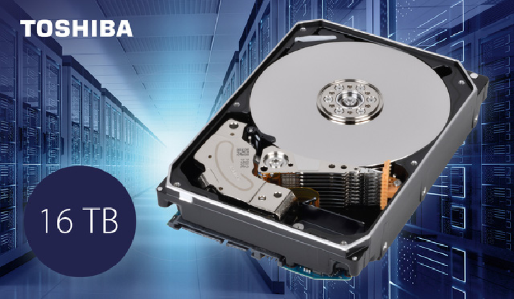 Toshiba cong bo hang loat o cung dung luong den 16TB