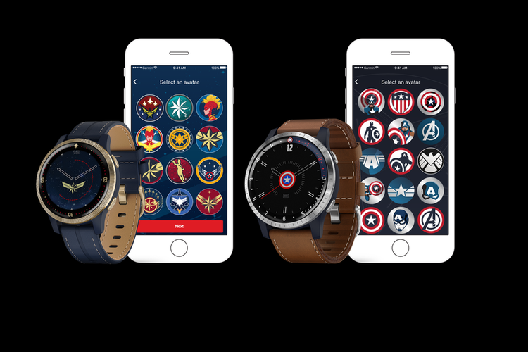 Garmin tiếp nối dòng sản phẩm wearable chủ đề Marvel dành cho trẻ em của mình với hai chiếc đồng hồ GPS mới toanh, lần này hướng đến đối tượng...ngừi lớn. Phiên bản đặc biệt của chiếc đồng hồ Captain Marvel với đường kính 40mm lấy cảm hứng từ "chị đại" Carol Danvers, và chiếc đồng hồ First Avenger với đường kính 45mm lấy cảm hứng từ bộ trang phục quân đội những năm 1940 của Steve Rogers.
