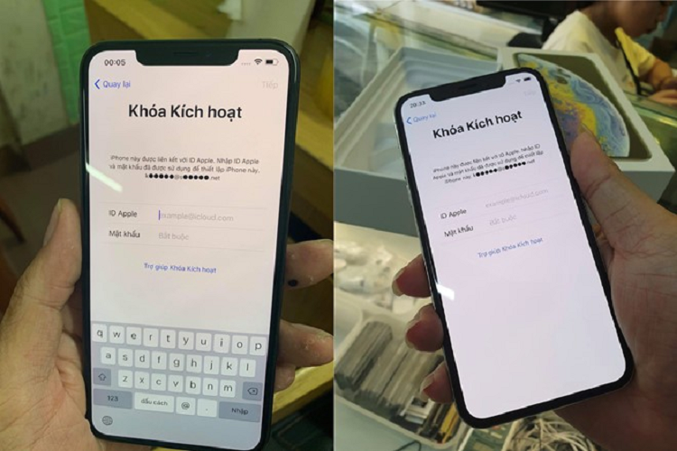 Mot so iPhone bi khoa tu xa o Viet Nam bat ngo hoi sinh
