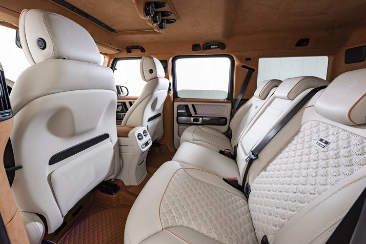 “Siêu” SUV mới của Brabus cũng đc trang bị hệ thống treo cuộn Ride Control với bộ giảm chấn được điều chỉnh đặc biệt cho các tải trọng trục của xe, hỗ trợ rất nhiều cho khối động cơ 12 xi-lanh.