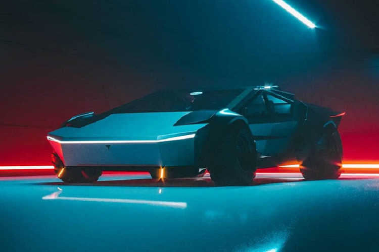 Tesla đã gây chú ý khi ra mắt chiếc bán tải điện Cybertruck với thiết kế đến từ tương lai, đó cũng là nguồn cảm hứng để một nghệ sĩ phóng tác nên một mẫu xe có tên - siêu xe Cyber Roadrunner gợi lên thiết kế của siêu xe thể thao.