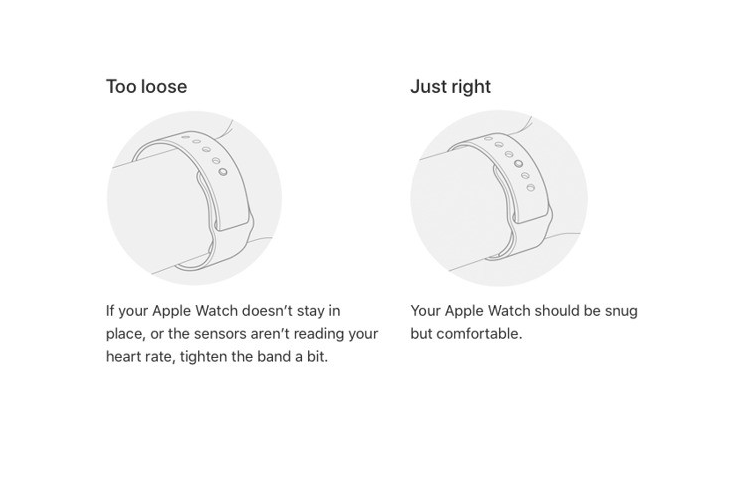 Apple hướng dẫn người dùng cách đeo Apple Watch Apple huong dan nguoi dung cach deo Apple Watch