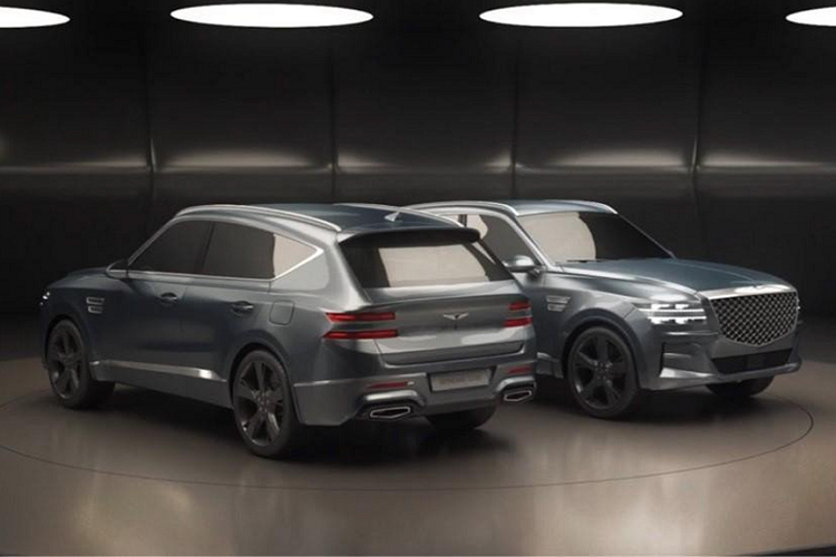Xem truoc SUV hang sang Genesis GV80 moi sap ra mat