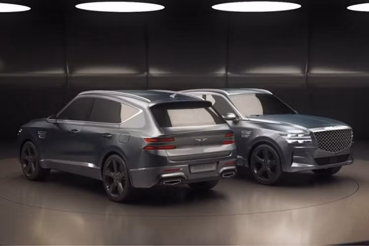 Xem truoc SUV hang sang Genesis GV80 moi sap ra mat