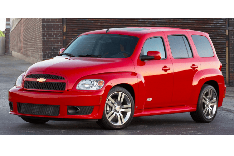 Phiên bản SS hiệu suất cao của hatchback van Chevrolet HHR đã sử dụng động cơ tăng áp từ Pontiac Solstice GXP, khiến nó trở thành một chiếc xe mang lại nụ cười phía sau vô lăng. Thế nhưng tốt nhất là bạn không nên dành thời gian ngắm nó một khi bước ra khỏi cửa.