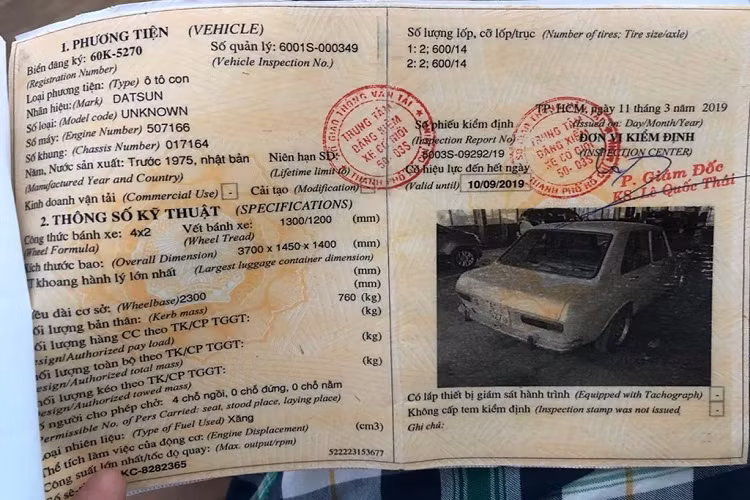 Ngoài ra, xe cũng đã được nâng cấp thêm máy lạnh để đảm bảo người lái vẫn thoái mái trong tiết trời nóng bức của Sài Gòn. Được biết, tổng thời gian đại tu cho chiếc Datsun Sunny này mất hơn 18 tháng. Đây là một gợi ý dành cho các bác đang ‘’săn lùng’’ một chiếc Datsun cổ điển để sưu tầm hoặc ‘’dọn kiểng’’ tại Việt Nam.