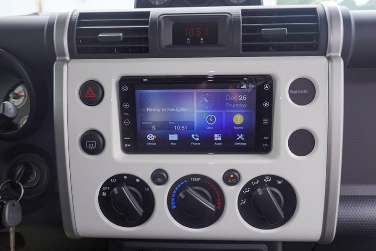 Trang bị nhiều công cụ thiết thực nhằm đáp ứng cho các chuyến phiêu lưu như bộ la bàn tích hợp và máy đo độ nghiêng thân xe. Bên cạnh đó, xe cũng được trang bị bơm lốp tiêu chuẩn giúp người lái có thể bơm lốp xe mọi lúc - mọi nơi.