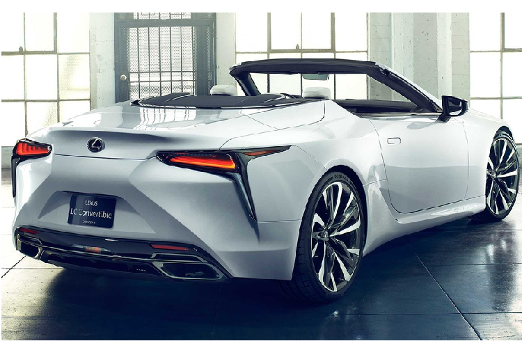 Không có gì đáng nói nếu Lexus LC Convertible Concept mới không quá giống Lexus LC Convertible. Nói cách khác, Lexus đưa nguyên si bản mẫu vào sản xuất.
