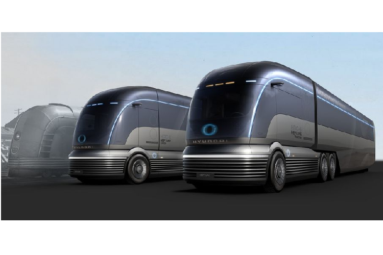 Theo đó, trong khuôn khổ triển lãm xe thương mại Bắc Mỹ vừa qua tại Atlanta, "Ông trùm" ngành xe Hàn Quốc - Hyundai đã trình làng mẫu xe tải chạy điện với tên gọi Hyundai HDC-6 Neptune Concept mới, một dự án đầy táo bạo và tham vọng của hãng này.