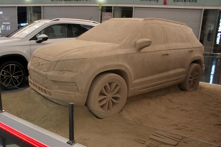 Xe SEAT bằng cát có tỉ lệ 1:1