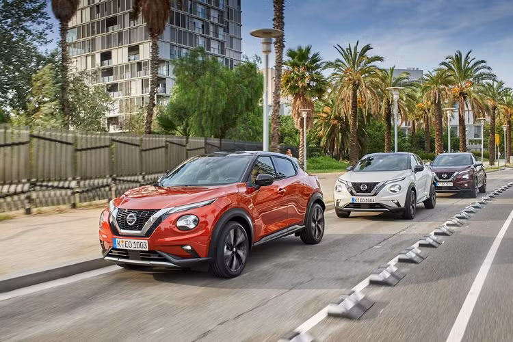 Tại Mỹ, Nissan không bán ra mẫu xe Juke mà thay vào đó là mẫu xe mang tên Kicks với ngoại hình khá đồng điệu.