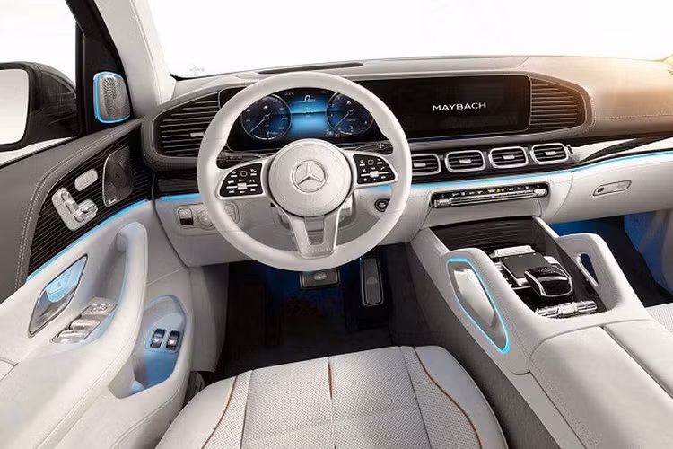 Về nội thất, Mercedes-Maybach GLS 600 4MATIC có những trang bị và tiện nghi bậc nhất thế giới.
