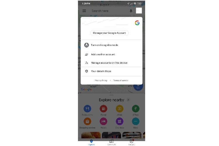 Cach bat tat che do an danh Google Maps danh cho Android-Hinh-2