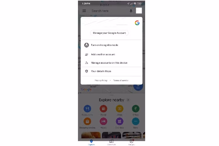 Cach bat tat che do an danh Google Maps danh cho Android-Hinh-2