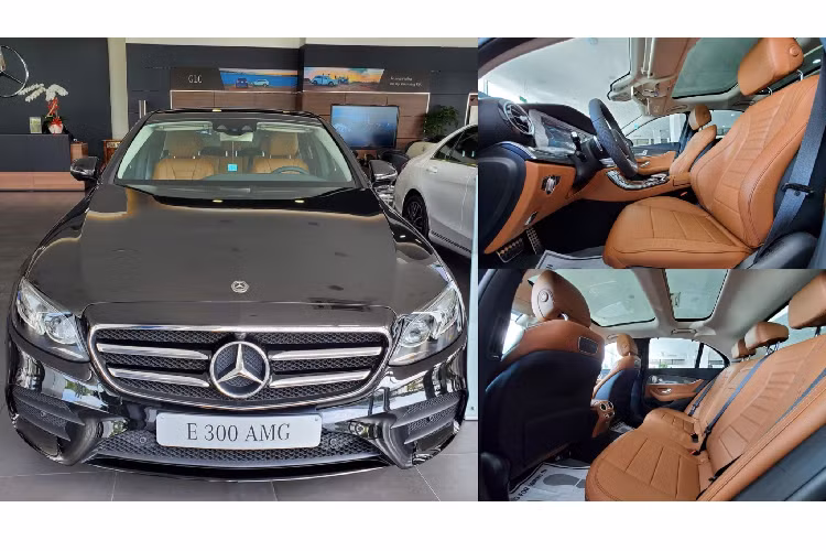 Can canh Mercedes-Benz E300 AMG hon 2,8 ty tai Viet Nam