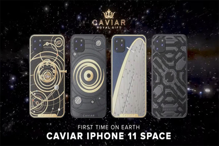 Caviar sẽ tạo ra 4 phiên bản cao cao cấp của mẫu điện thoại iPhone 11, lấy cảm hứng từ vũ trụ. Các model này sẽ có giá từ 4.400 USD - 49.000 USD (khoảng từ hơn 100 triệu đến hơn 1 tỷ đồng)
