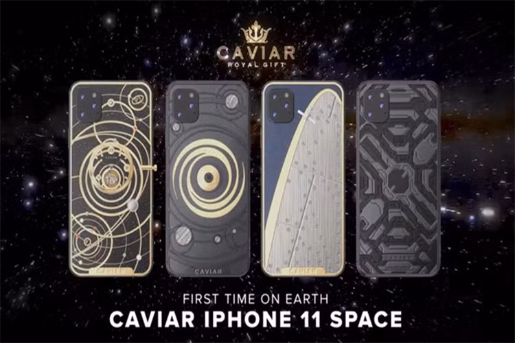 Caviar sẽ tạo ra 4 phiên bản cao cao cấp của mẫu điện thoại iPhone 11, lấy cảm hứng từ vũ trụ. Các model này sẽ có giá từ 4.400 USD - 49.000 USD (khoảng từ hơn 100 triệu đến hơn 1 tỷ đồng)