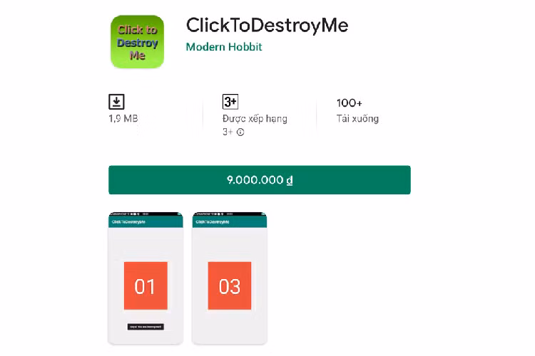 Ung dung rac gia 9 trieu dong tran ngap Play Store Viet Nam-Hinh-2