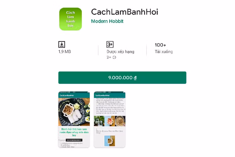Ung dung rac gia 9 trieu dong tran ngap Play Store Viet Nam-Hinh-3