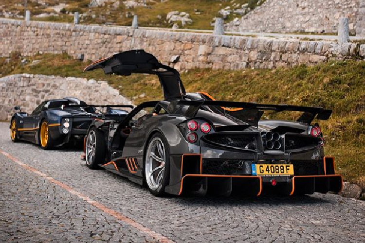 Nói về những chi tiết khí động học của xe, có thể nói đây là một trong những chiếc xe có hệ thống khí động học đỉnh cao nhất. Được nâng cấp từ Huayra BC, những cánh gió của xe được thiết kế liền mạch hơn trong khi khuếch tán vuông vức và giống với những chiếc xe đua LMP1. Đến nay, những thông tin chính thức của mẫu xe này vẫn chưa được Pagani công bố.