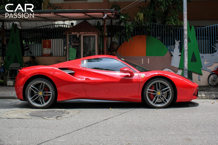 Tại Việt Nam, đã có khoảng gần 20 chiếc Ferrari 488 ở cả hai phiên bản Coupe và Spider. Chiếc Ferrari 488 GTB đầu tiên xuất hiện tại Việt Nam vào khoảng đầu năm 2016. Hiện tại, thương hiệu Ferrari vẫn chưa xuất hiện chính hãng, chính vì vậy 100% những chiếc 488 GTB hiện nay đều được các nhà nhập khẩu tư nhân mang về nước.