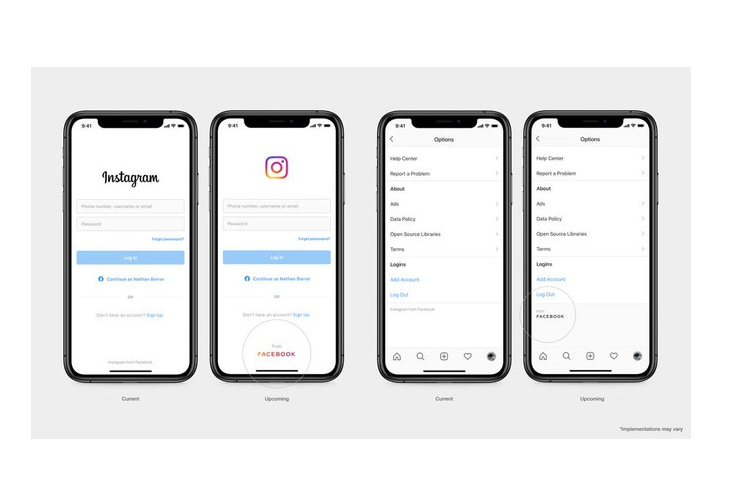 Mang xa hoi Facebook co logo moi