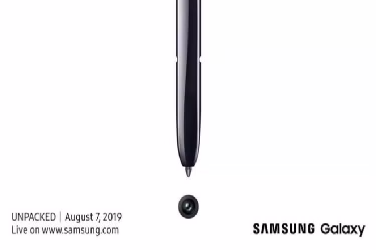 Samsung cho biết công ty sẽ ra mắt Galaxy Note10 vào ngày 7/8 tại New York, Mỹ.