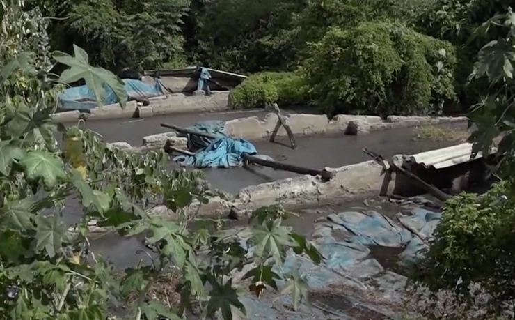 Don vi cua Tong cuc Hau can, BQP cho thue dat lam trai lon, dan chiu o nhiem kinh hoang-Hinh-2