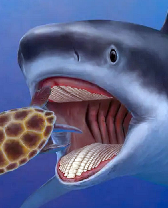 Hóa thạch này cung cấp thông tin về một thân hình dài khoảng 10m, với hàm răng đủ mạnh để nghiền nát rùa biển và các loài vỏ cứng khác.