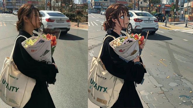 Phong cách anime của Loopsie mang lại sự gợi nhớ về những bộ phim hoạt hình nổi tiếng như của Ghibli và điện ảnh Nhật Bản.