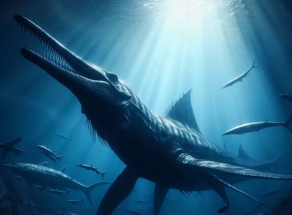 Ban đầu, hóa thạch này bị nhầm lẫn là của một con khủng long titanosaurs, nhưng một số nhà khoa học sau này đã nghi ngờ về điều này. Một giả thuyết đặt ra rằng sinh vật này có thể là một loài ngư long với kích thước vô cùng lớn, một hình dạng kỳ lạ trong thế giới động vật.